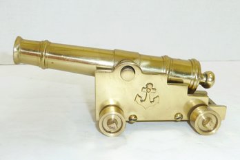 Vintage Adv. Cannon, Solid Brass