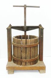 Table Top Cider Press