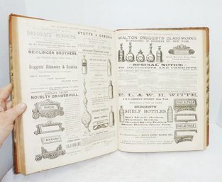 Vintage Pharmacists Circular Ad Book