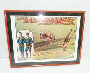 Barnum & Bailey Circus Print, Framed