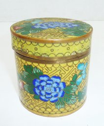 Vintage Cloisonne Covered Jar