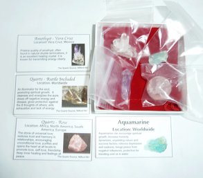 Rock Specimens, Crystals With Name Cards