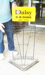 Vintage DAISY BB Gun Metal Display Rack