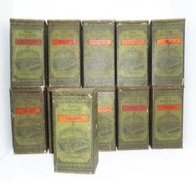 Antique Parke Davis Botanic Drug Tins