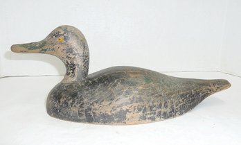 Antique Decoy, Wooden Primitive Duck