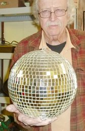 Older Disco Mirrored Style Hanging Ball