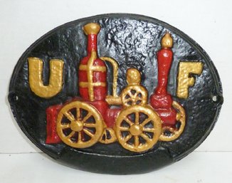 Vintage Metal Fire Insurance Plaque