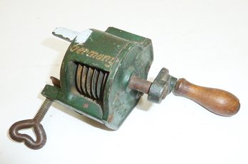 Vintage Green Bean Slicer Tool