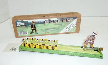 Tin Litho GOLF SET GAME In Original Box