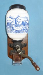 Porcelain Wall Hanging Coffee Grinder