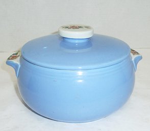 Vint. HALL Signed Covered Casserole Dish