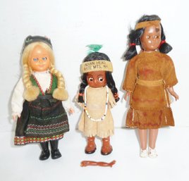 Vintage Souvenir Doll & Others