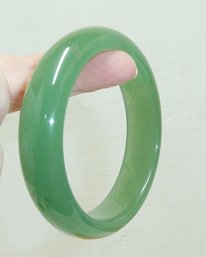 Vintage Jade Bangle Bracelet, Jewelry