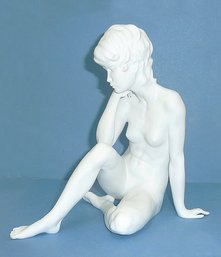 Large Signed KAISER Nude Figurine