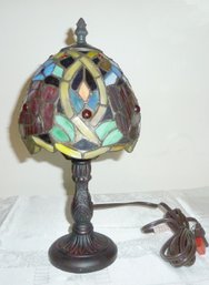 Stain Glass Lamp, Leaded Lampshade
