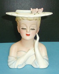 Lefton China, Vintage Head Vase