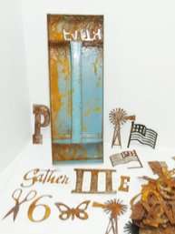 Laser Cut Metal Letters & Designs, Vintage Tool Tote