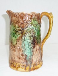 Vintage Majolica Table Pitcher