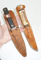 2 Vintage Hunting Knives