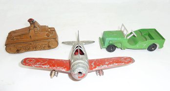 Vintage Toys, Military Toys, Hubley Etc