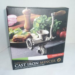 Cast Iron Mincer In Box LOOKS NEW