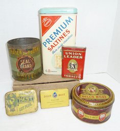 Vintage Food Tins