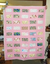 Hand Made Quilt 44' X 110' TWIN SIZE