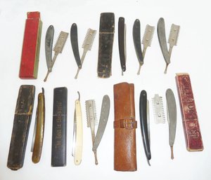 Antique Straight Razor LOT