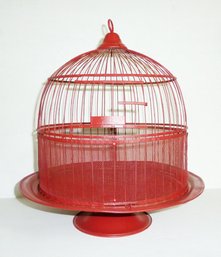 Vintage Wire Bird Cage