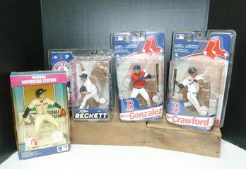 4 Boston Red Sox Baseball Figures, CLEMENS