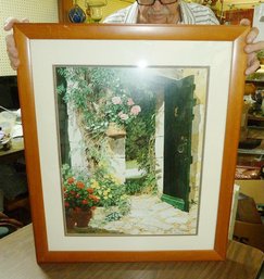 Signed Nancy Roberts 1996 Framed Art