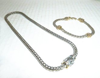 Necklace, Bracelet, Pretty Jewelry Pair