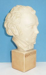 Vintage Schubert Bust, Composer