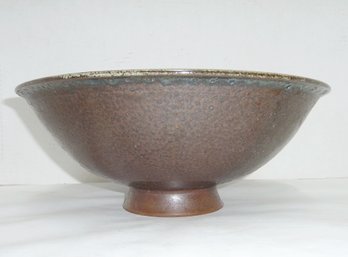 Art Pottery Signed Bowl