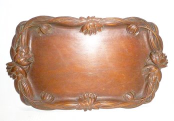 Vintage Syroco Wood Hostess Tray