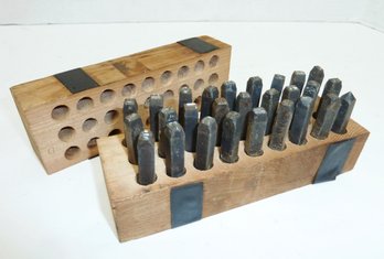 Vintage Tools, Letter Tap Set