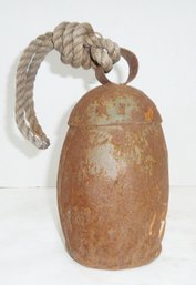 Large Vintage Tin Bell