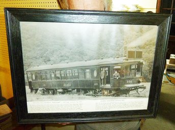 Stanley Automobile Railroad Car Photo