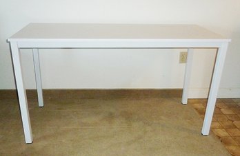 White Formica Like Craft Table