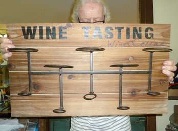 WIne Tasting Wall Rack, Wine Bottle Holder