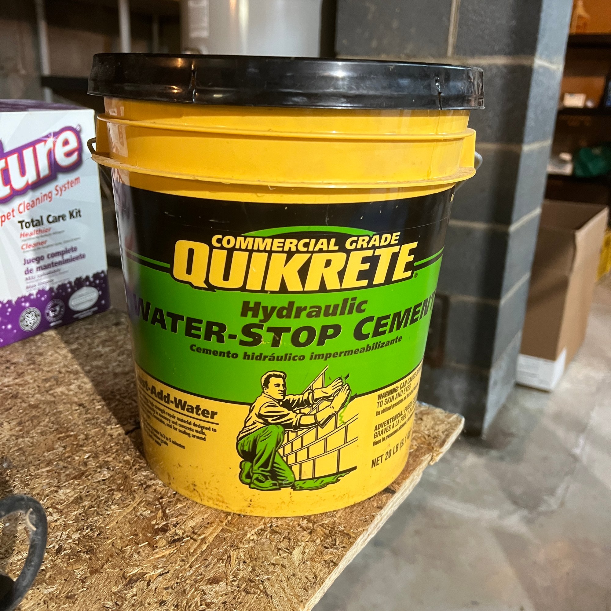 Quikrete Water Stop Cement (basement 1) 61652