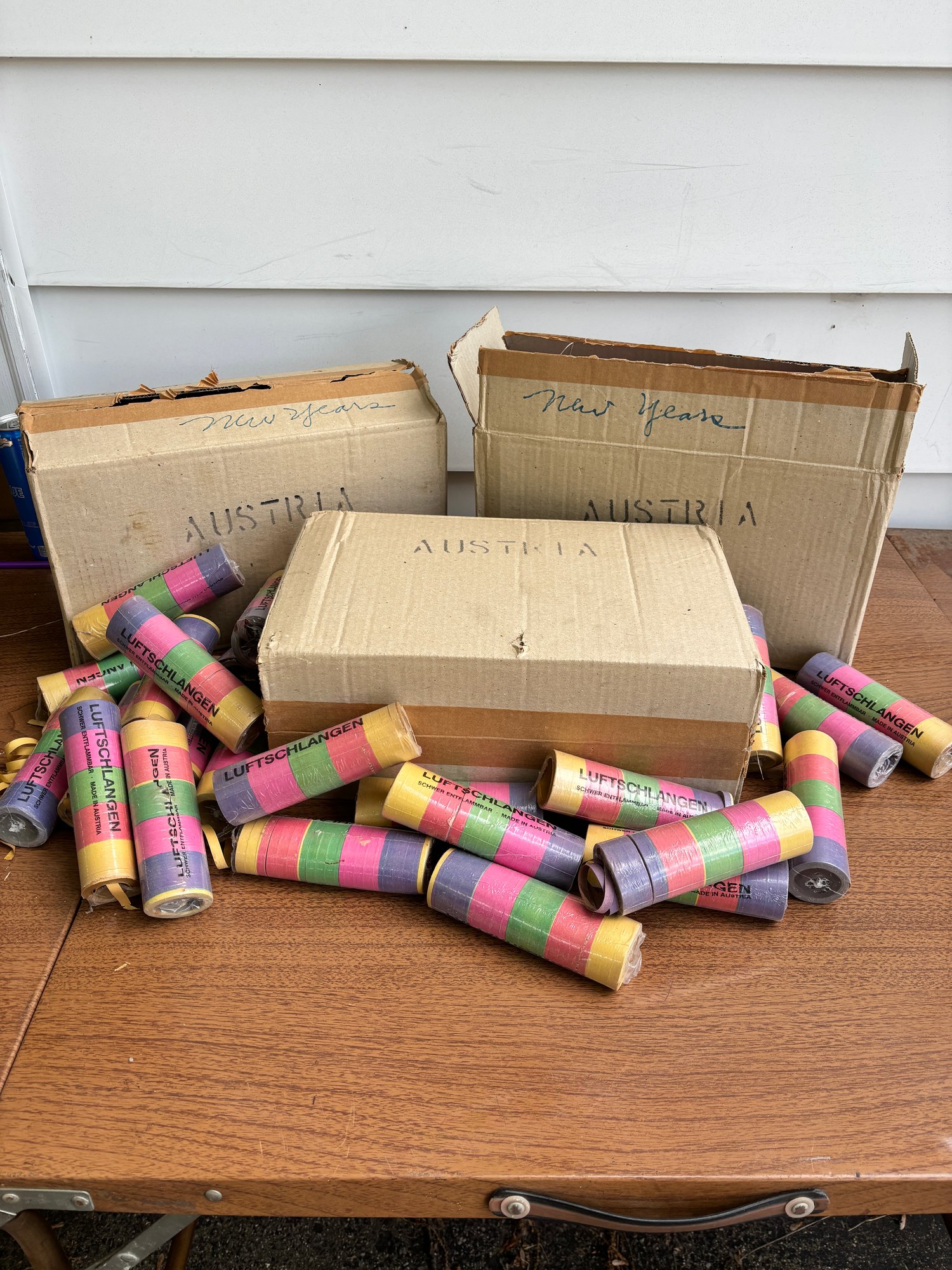 Huge Lot Of 3 Full Boxes And Some Loose Streamers (looks Like) From