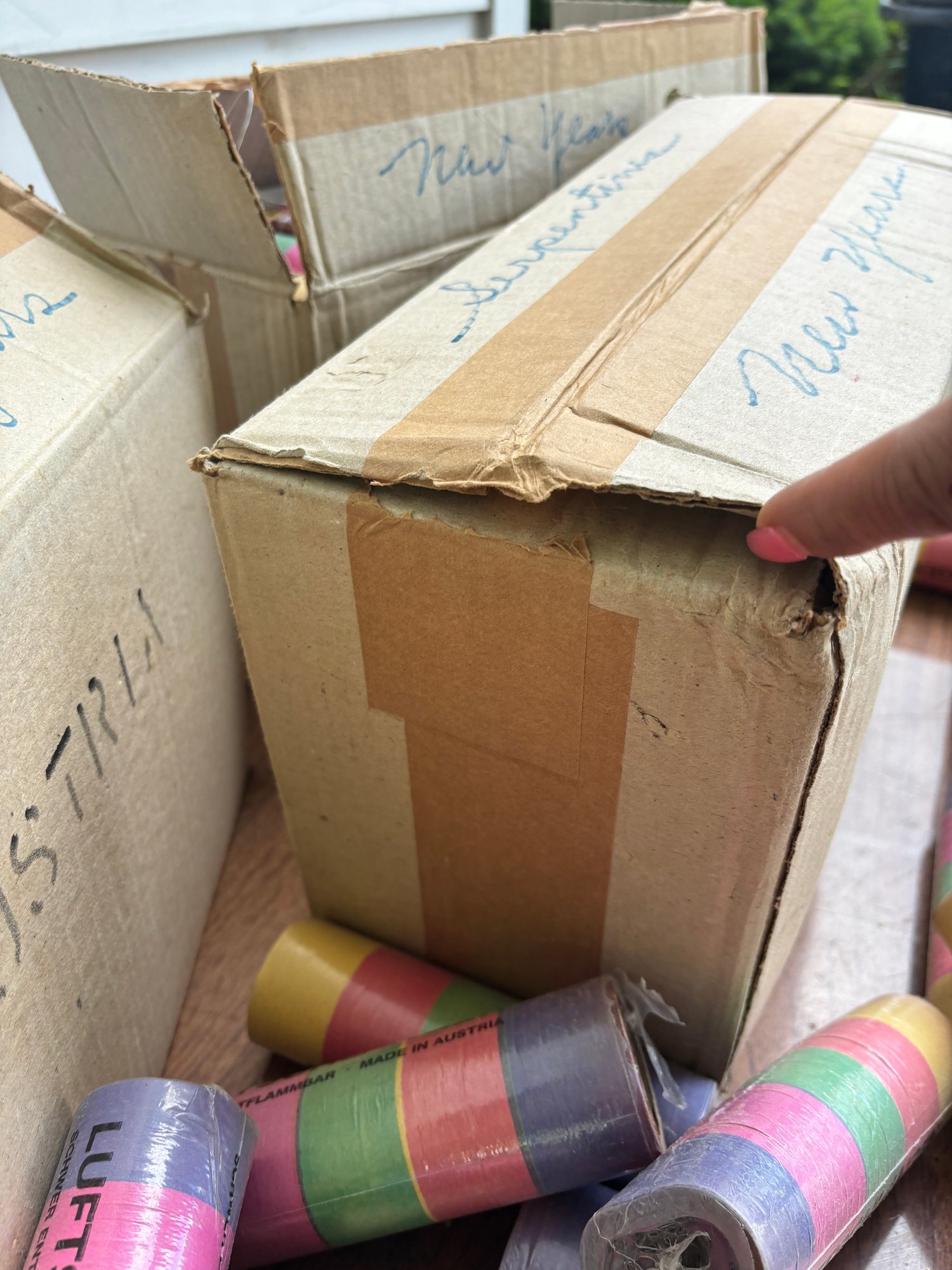 Huge Lot Of 3 Full Boxes And Some Loose Streamers (looks Like) From