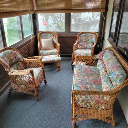 Wicker Patio Furniture (Upstairs Porch)