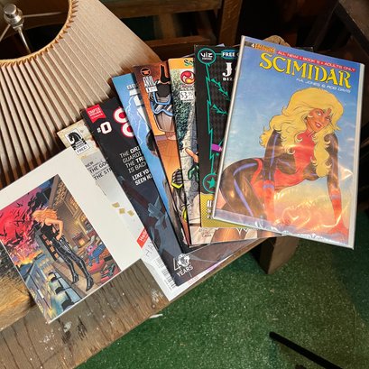 Assorted Comic Books And Other Publications (basement)