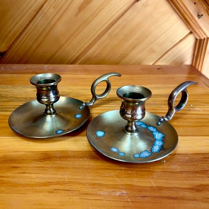 Brass Candle Stick Holders (DR)