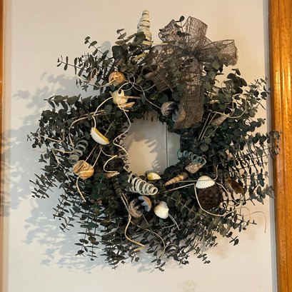 Decorative Faux Eucalyptus Wreath (Kitch)
