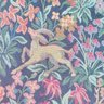 Medieval Stags And Hares Tapestry Fabric