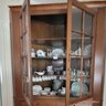 The Williamsburg Southern Corner Cupboard 7'4' Tall 53' Wide (does Not Include Contents)