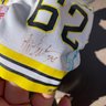 Annalee Boston Bruins Player Doll With 2 Autographs On Jersey 1995 (MB) MB2